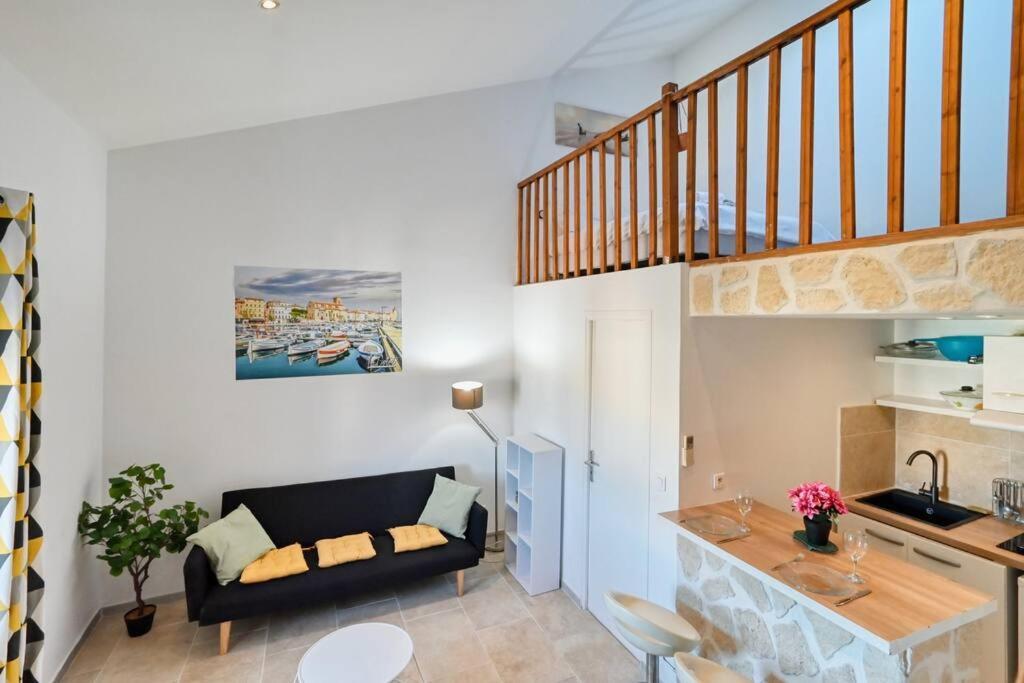 Apartamento L'Ecrin De La Ciotat A 50 M Du Port Exterior foto
