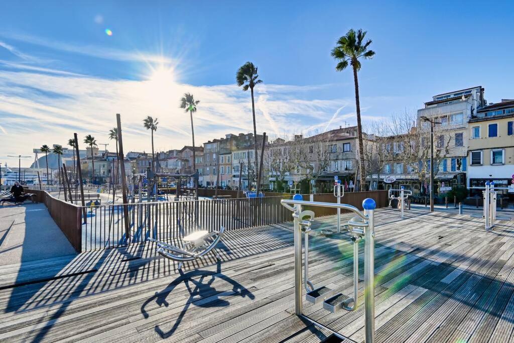 Apartamento L'Ecrin De La Ciotat A 50 M Du Port Exterior foto
